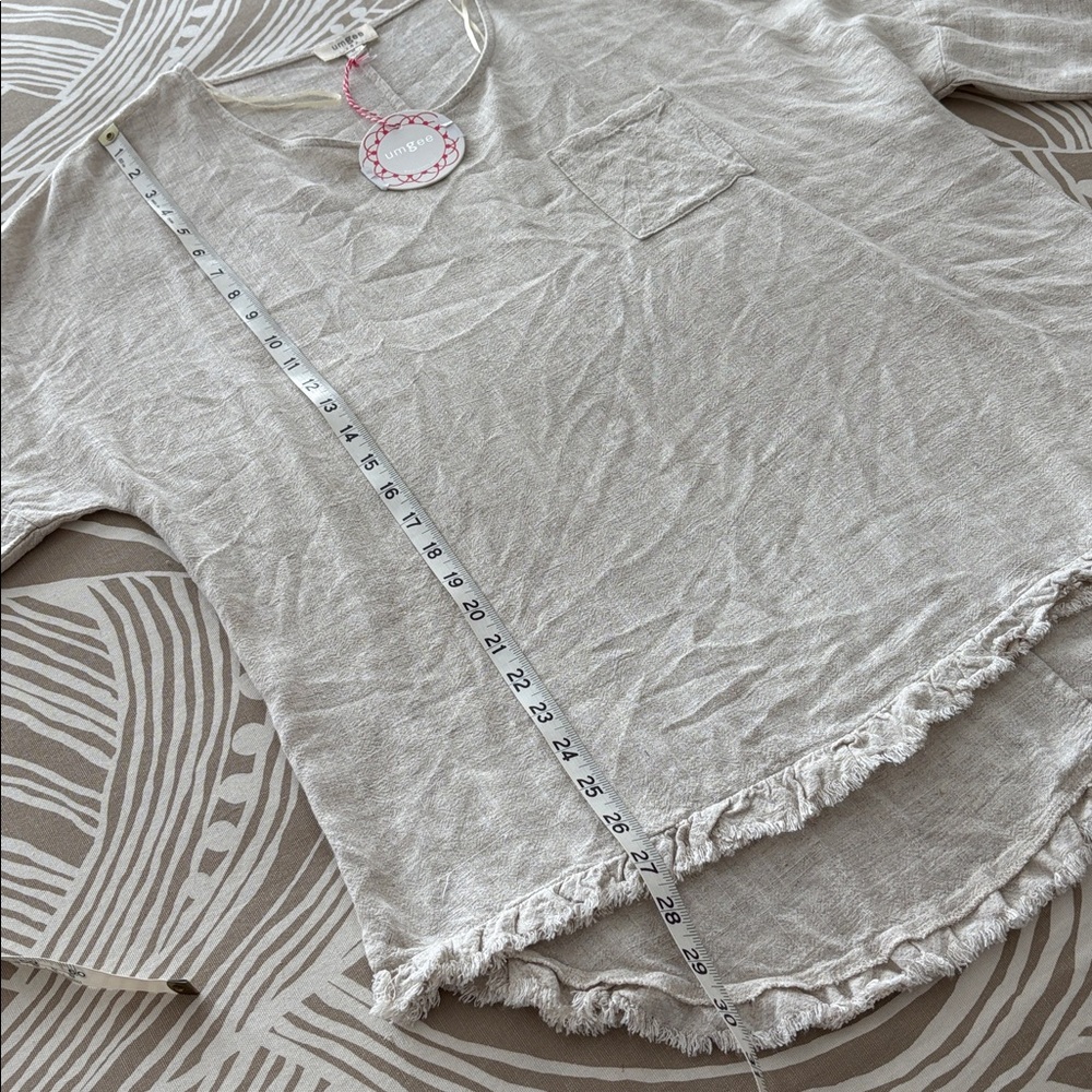 UMGEE linen/cotton oversized top - Picture 8 of 8
